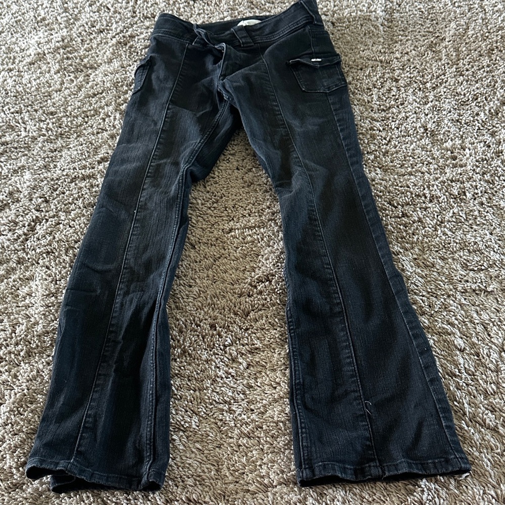 Black jeans size 12 H&M kids